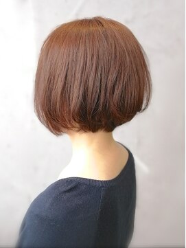 ジーナ(JINA) ●大人可愛い☆前下がりショートボブ 丸み ショート