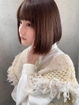 クレアール 恵比寿店(CREAR) 【CREAR 恵比寿/代官山】黒髪エアリーミディ