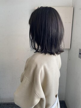 キャンバス バイ ネオリーブ 横浜西口(Canvas by neo.) ボブレイヤーバッサリカット トーン上がるヘア◎sk