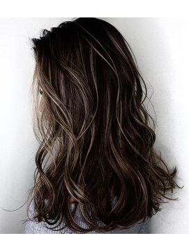 ペスカ 清田店(pesca) ハイライト × ダークグレージュ