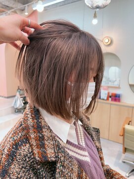 ロウバイレボ 柏(lou by revo) ショートボブ/ミニボブ/マッシュ/切りっぱなし/柏駅