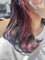 アメイジングヘアー 中沢店(AMAZING HAIR)&nbsp;イヤリングカラー/インナーカラー/ピンク/艶髪/ニュアンスカラー