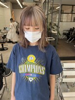 アンドスタイル(&style)&nbsp;【大名店　江藤】ブロックカラー　ベージュ