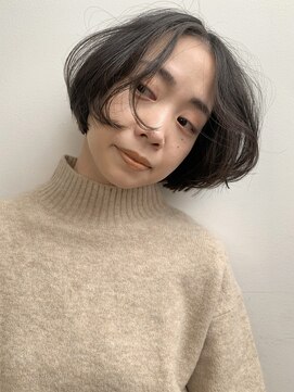 イコル(ikoru) ショートボブ センターパート 20代 30代 代官山 中目黒 恵比寿
