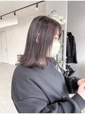 *ハイライト×グレージュ*