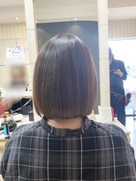 ヘアークリアー 春日部&nbsp;大人可愛いストレートボブスタイル/うる艶/30代40代50代