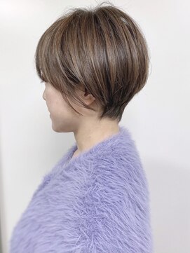 モリオフロムロンドン 原宿本店(morio from London) 【morio原宿】大人ハイライト くびれショート