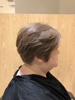ユニックス イオンモール川口前川店(UNIX)&nbsp;【明るい白髪染め】ご婦人ショートスタイル☆アッシュベージュ