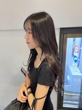 トレス(TRESS) レイヤーミディアム　シアーカラー　ダークグレージュ