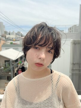 ロンド パルティール 大宮(Lond partir) 前髪カタログアンブレラカラーこなれミディウェーブパーマ大宮