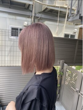 アチェロプラス 幸手店(acero+) 透明感溢れるピンクベージュ♪