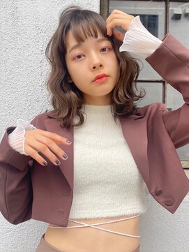 アヴァンス アリオ鳳店(AVANCE) ウェーブ×ニュアンス×グレージュ