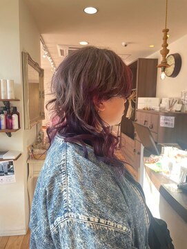 ヘアーメイク リライ(hair make rely) デザインカラー！