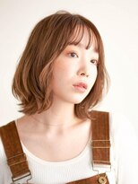 ジュール サウス 新宿南口(Joule South)&nbsp;ミディアムヘア/斜めバング/グレージュカラー/新宿駅