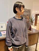 ヘアーアイストゥーレ(HAIR ICI TRE)&nbsp;ミニボブ　フェイスレイヤー　担当　渡邉桜桃
