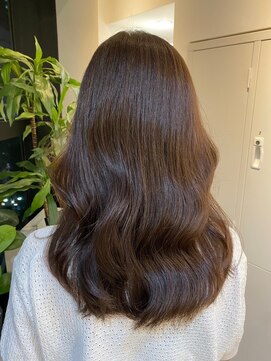 ジーナ 船橋(Zina) 髪質改善＊ロングレイヤーグレーベージュ＊美髪【Zina船橋】