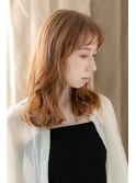 外国人風カーキベージュ小顔エアリーミディZ浦和10代20代30代