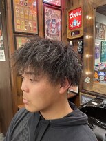 ヘアーデザイン スワロー(hair design Swallow) メンズ　ツイストパーマ