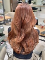 ビュー トウキョウ(VIEW TOKYO) オレンジベージュ レイヤースタイル