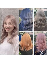 スタイリスト　RINA【ニュアンスカラー、ハイトーンカラーはお任せ下さい！】