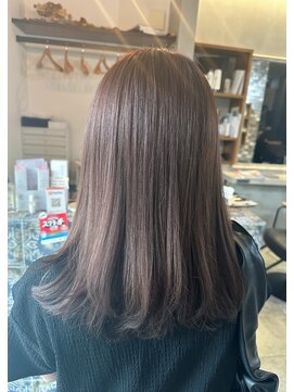 プリームヘアーホワイト(Pleame hair WHITE) ラベンダーグレージュ