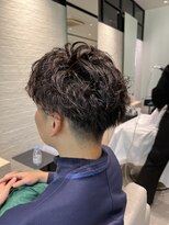 刈り上げメンズパーマ