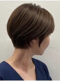 《me’lou》小顔ショート×ナチュラルショート