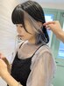 【オシャレ一押し♪】似合わせカット＋透明感カラ＋インナーカラー＋事前ケア