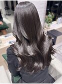 韓国艶カラーレイヤーカットトリートメント前髪カット