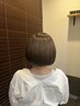 【再来1ヶ月以内の方限定】リタッチカラー＋トリートメント　￥11000→9900