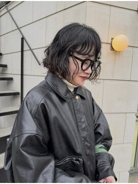 メロウ(MELLOW) ミニボブスパイラルパーマ/トリートメントパーマ