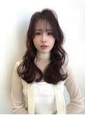 髪質改善艶カラー 韓国風レイヤー