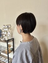 ヘアーミックス ニット(hair mix nitt) パッツンbob
