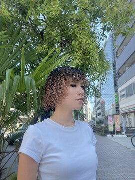 タイドヘア 茨木店(TIDE HAIR) ブリーチ履歴でも可能!スパイラルパーマ