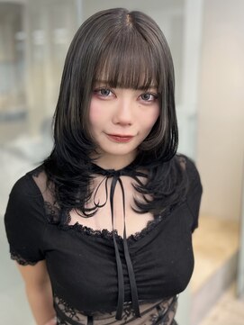 ソラ 広尾店(SORA) レイヤーカット/ハイトーン/エンドカラー/ダブルカラー