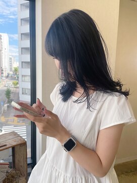 キジ(kiji) ブルーブラック/ミディアム〔久屋大通/丸の内/久屋/伏見/高岳〕