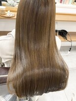 ランプ(Lamp)&nbsp;くびレイヤーグレーベージュニュアンスカラー白髪染め白髪ぼかし