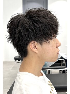 ゴート(GOATO) 無造作ショートマッシュ　波巻き　スパイラル