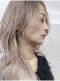 クラゲヘアー/小顔に見せるヘア/ココアベージュ/銀座駅
