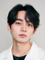 エリマ 横浜西口(elima)&nbsp;横浜西口メンズパーマフェザーパーマセンターパートガイルヘア