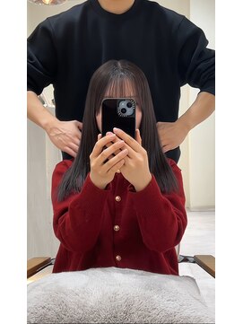 ジーナ 博多筑紫口(Zina) 【輝士】グレージュカラー×髪質改善トリートメント