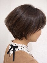 ウィロー(WILLOW)&nbsp;【WILLOW京橋】8トーンベージュ大人ショートボブ(中原由貴)