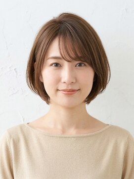 と和 巣鴨 【小顔効果◎】大人可愛い内巻きナチュラルショートボブ