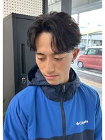 シーイー(C.E)&nbsp;スッキリセンターパート×フェザーパーマ