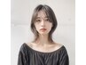【レディースミディアム ボブ限定】Jr.スタイリストmoyu レディースカット