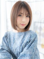 プリモカ 綾瀬(primoC) 綾瀬/髪質改善/ラテグレージュ☆うる艶小顔レイヤーボブd