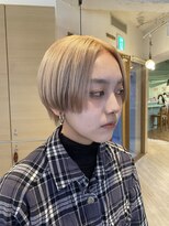 オーガニックトリコ 所沢(organic+tricot)&nbsp;20代30代ハンサムショートでスッキリまとまるヘアに！