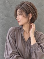ラベルムバイエーケー(La Belleme by AK) 白髪ぼかし丸みショート