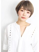 ヘアサロン ガリカ 表参道(hair salon Gallica)&nbsp;『 毛束感 & グレージュ 』☆ 切りっぱなしエアリーショート