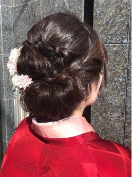 ヌーム 塚本店(NOOM) 着物アレンジスタイル　結婚式・二次会に☆